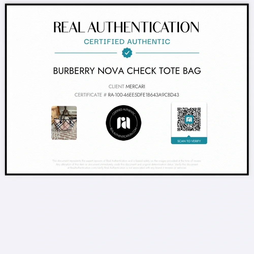 Burberry Nova Check Tote - Picture 12 of 12